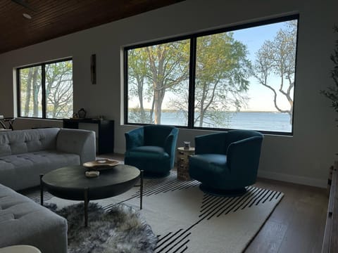 Living room, Lake view