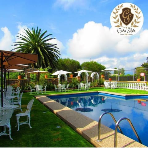 Day, Natural landscape, Garden, Garden view, Pool view, Swimming pool, sunbed