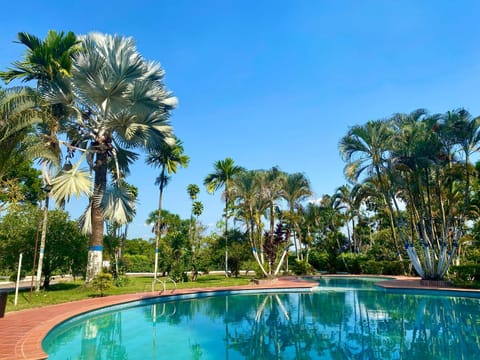 Spring, Day, Natural landscape, Garden, Garden, Garden view, Pool view, Swimming pool, Swimming pool