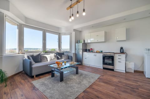 Familia Apartament na wzgórzu 2 z sauną i salą zabaw dla dzieci Apartment in Pomeranian Voivodeship