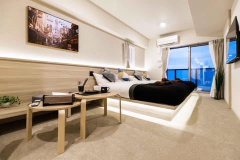 Bed, TV and multimedia, Photo of the whole room, Seating area