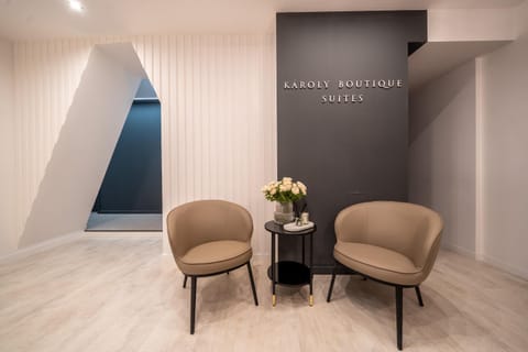 Property building, Property logo or sign, Seating area