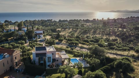 Thea Sea View Private Pool Villa, Nikiti Villa in Nikiti