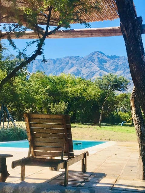 Natural landscape, Mountain view, Pool view, Swimming pool