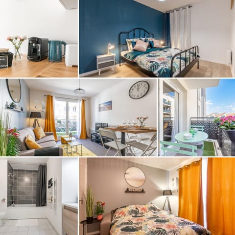 The Sunshine- Appart cosy proche Paris-Disney avec Parking privé dans résidence Apartment in Île-de-France