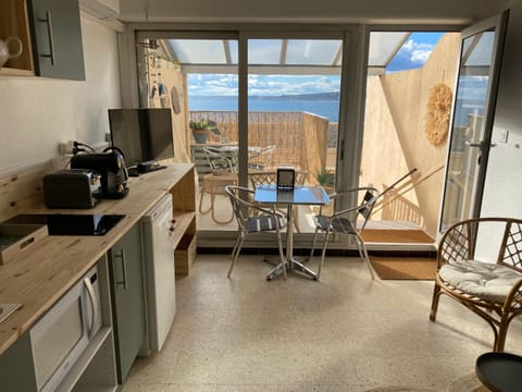 Dining area, Sea view