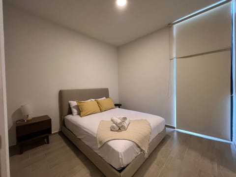 Bed, Photo of the whole room, Bedroom, towels, wardrobe