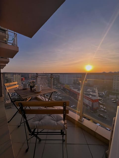 Natural landscape, View (from property/room), Balcony/Terrace, Sunset