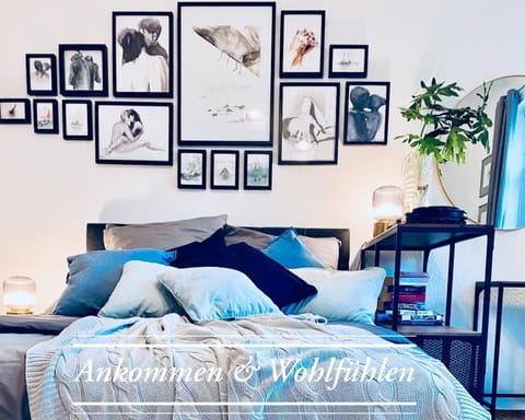 Bed, Decorative detail, Text overlay