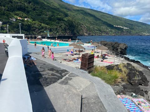 People, Pool view, Sea view, Swimming pool