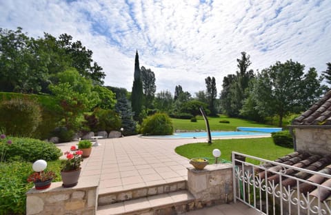 Patio, Natural landscape, Garden, Garden view, Pool view, Swimming pool