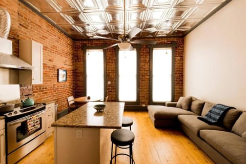 Sunny Downtown Condo above the Coffee Shop Apartment in Salida