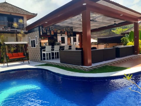 Property building, Swimming pool, oven