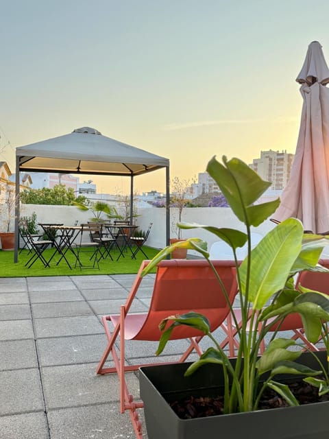 Garden, Balcony/Terrace, Floor plan, sunbed