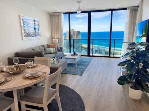 View (from property/room), Living room, Sea view