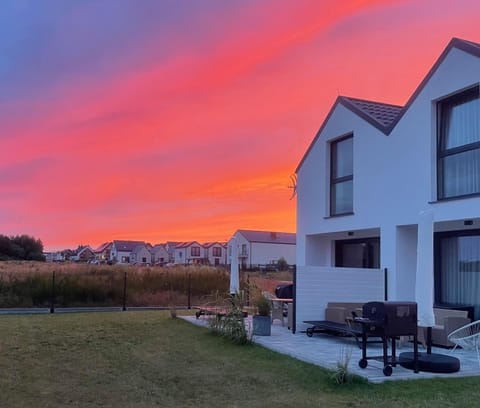 Property building, Sunset