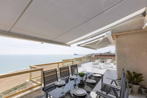 Natural landscape, View (from property/room), Balcony/Terrace, Sea view