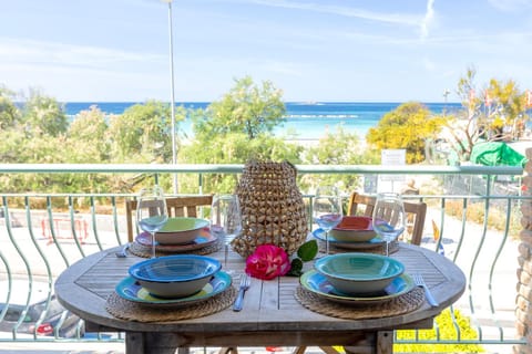 Day, Natural landscape, View (from property/room), Balcony/Terrace, Food and drinks, Dining area, Food, Lake view, River view, Sea view, Sunset
