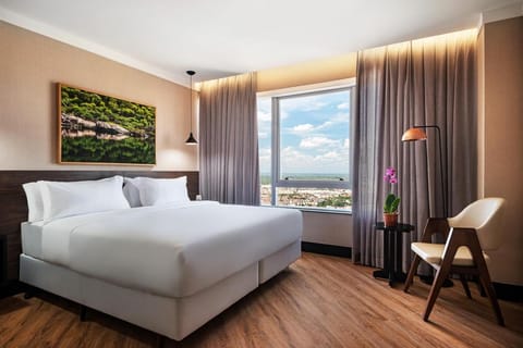 Bed, Natural landscape, Photo of the whole room, Bedroom