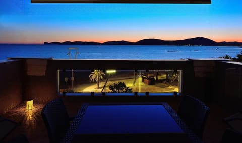 Natural landscape, Beach, Sea view, Sunset