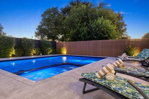 Patio, Hot Tub, Pool view, Swimming pool, sunbed