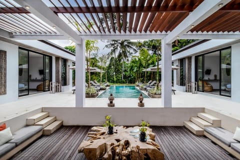 Property building, Seating area, Pool view, Swimming pool