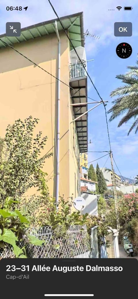 Cap d ail 2 pièces proches Monaco et plage Apartment in Cap-d'Ail