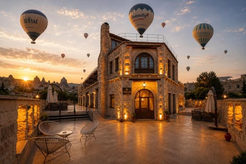 Property building, Sunrise, Sunset