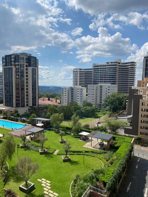 City view, Pool view