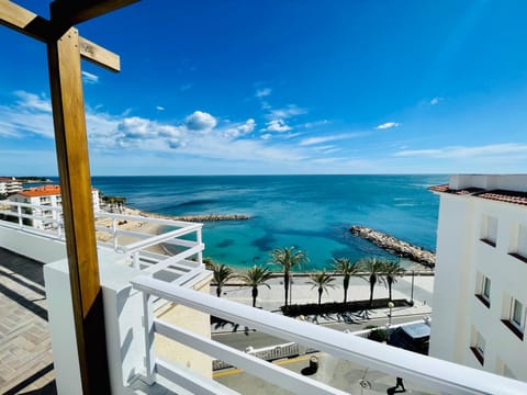 View (from property/room), Balcony/Terrace, Beach, Sea view