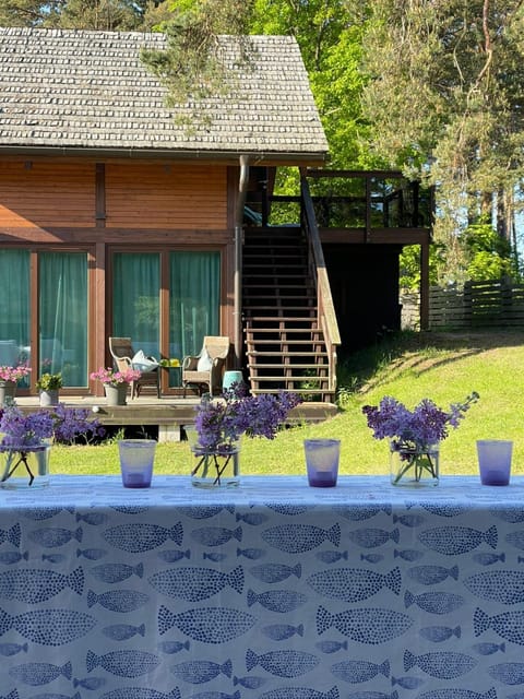 Property building, Patio, Spring, Day, Garden, View (from property/room), Balcony/Terrace, Garden view