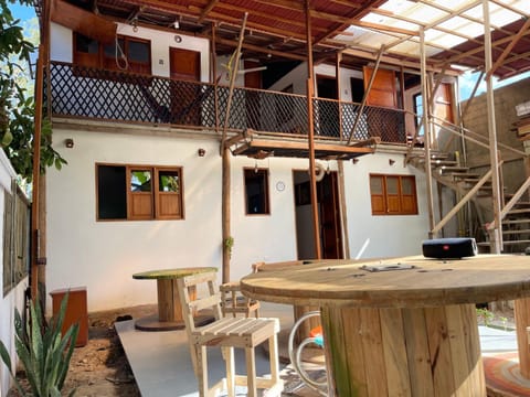 Property building, Patio, Day, View (from property/room), Balcony/Terrace, Dining area
