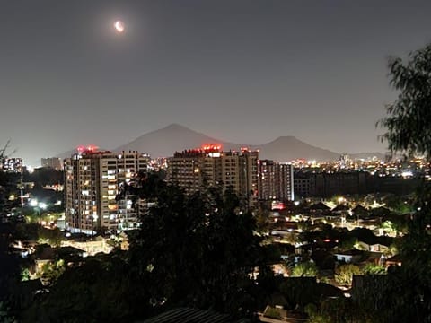 Night, Natural landscape, Balcony/Terrace, City view