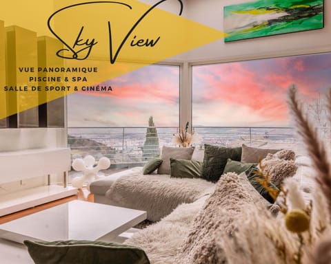Sky view cinema, piscine, Spa Villa in Clermont-Ferrand