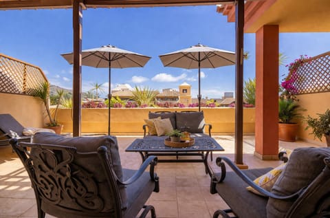 Patio, Day, View (from property/room), Balcony/Terrace, Seating area, Dining area, sunbed