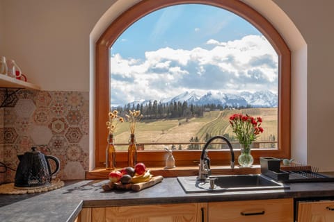 View (from property/room), Kitchen or kitchenette, Breakfast, kitchen