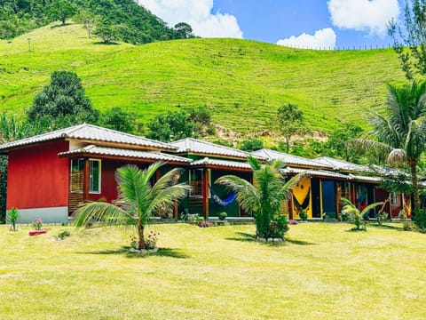 Property building, Spring, Day, Natural landscape, Garden, Garden view, Mountain view