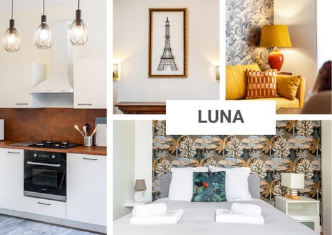 Kitchen or kitchenette, Living room, Bedroom