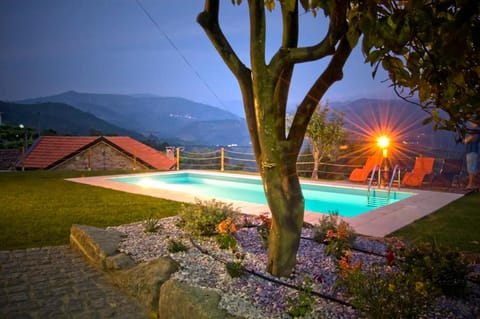 Natural landscape, Garden, Garden view, Mountain view, Pool view, Swimming pool, Sunrise, sunbed