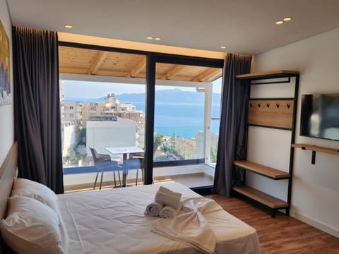 Bedroom, Sea view