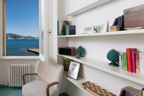 Natural landscape, Library, Sea view
