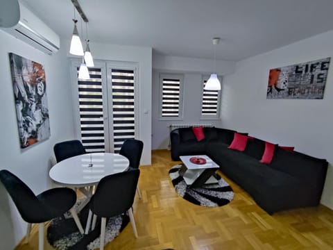 Living room, Seating area, Dining area