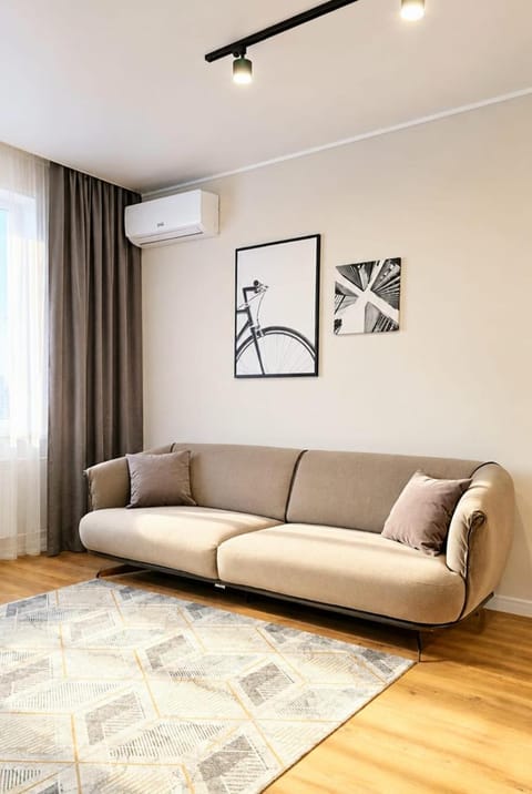 Living room, air conditioner