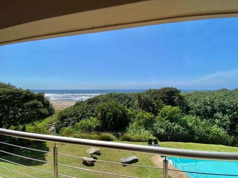 View (from property/room), Balcony/Terrace, Pool view, Sea view, Swimming pool