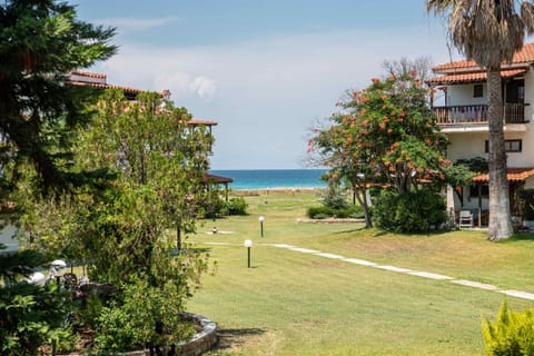 Natural landscape, Garden, Garden view, Sea view