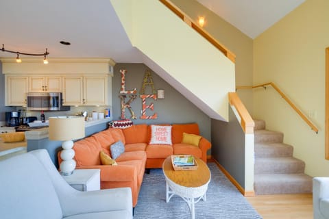 Elk Rapids Condo with Balcony Overlooking Elk Lake! Apartment in Elk Rapids