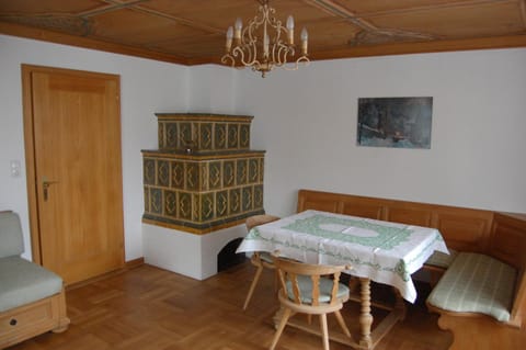 Bed, Living room, Seating area, Dining area