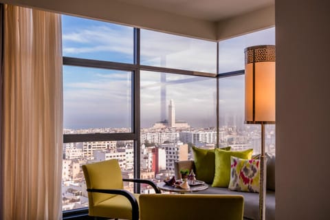 Living room, City view