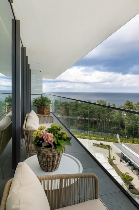 Balcony/Terrace, Seating area, Sea view