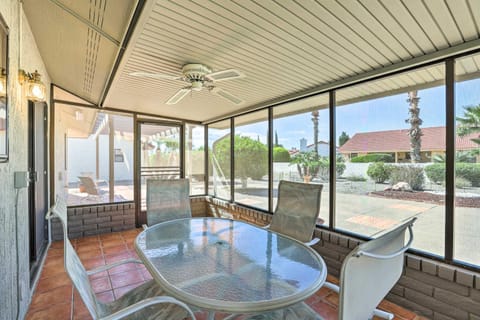 Less Than 1 Mi to Golf Home with Screened Porch in Sun City House in Sun City West